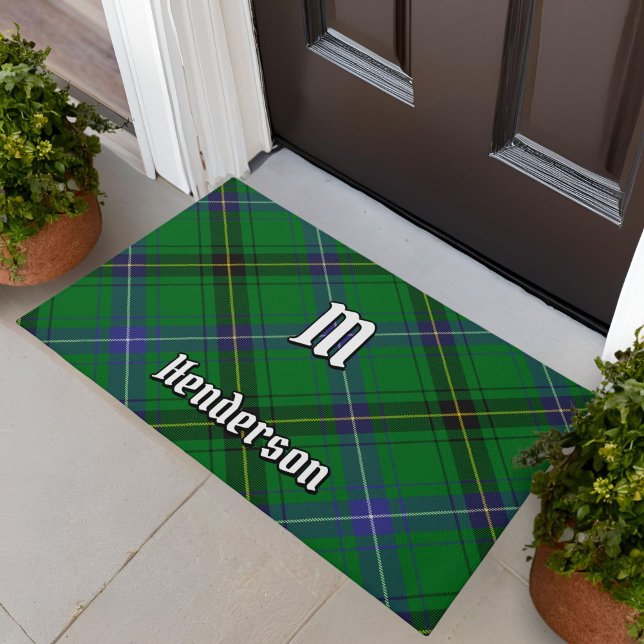 Clan Henderson Tartan Doormat (Creator Uploaded)