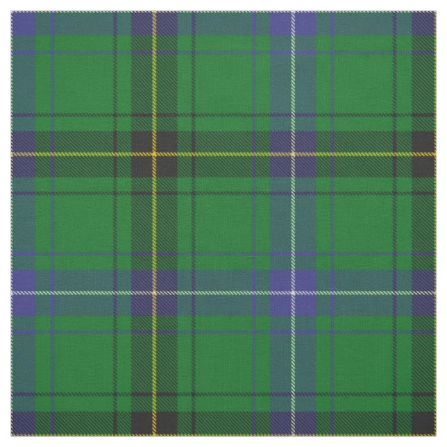 Clan Henderson Tartan Fabric (Swatch)