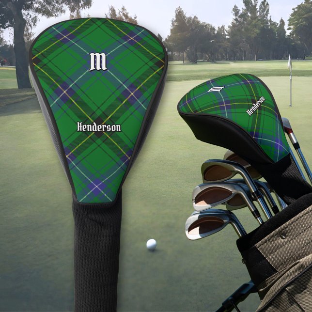Clan Henderson Tartan Golf Head Cover (Creator Uploaded)
