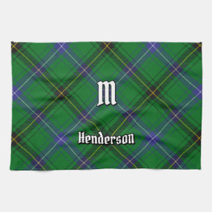Clan Henderson Tartan Kitchen Towel
