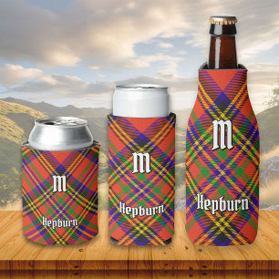 Clan Hepburn Tartan Bottle Cooler