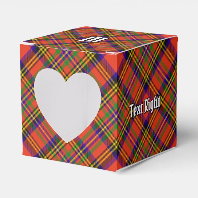 Clan Hepburn Tartan Favor Box (Front Side)