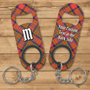 Clan Hepburn Tartan Keychain Bottle Opener