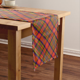 Clan Hepburn Tartan Long Table Runner