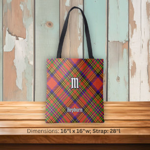 Clan Hepburn Tartan Tote Bag