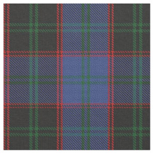 Clan Home Blue Black Red Green Scottish Tartan Fabric