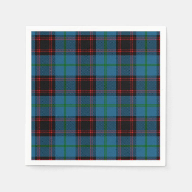 Clan Home Tartan Napkin (Front)