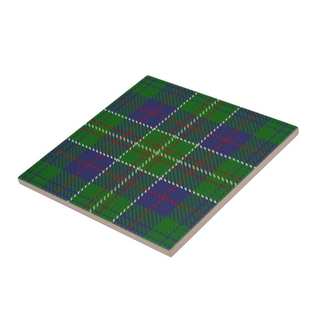 Clan Hunter Scottish Expressions Tartan Tile (Side)
