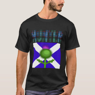 Clan Hunter Tartan Scottish Family Name Scotland P T-Shirt