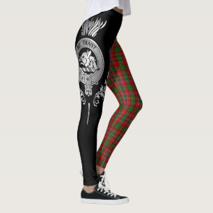 Clan Innes Crest & Tartan Leggings