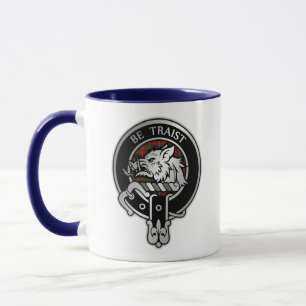 Clan Innes Crest & Tartan Mug