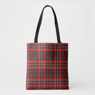 Clan Innes Tartan Plaid Tote Bag