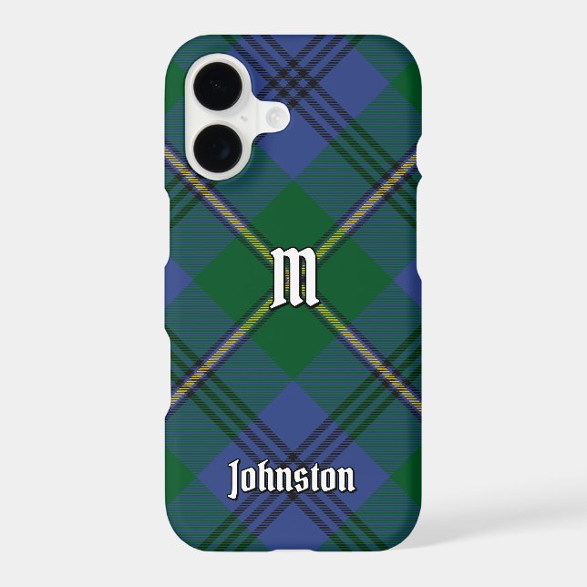 Clan Johnston Tartan Coque-Mate coque iphone (Verso)