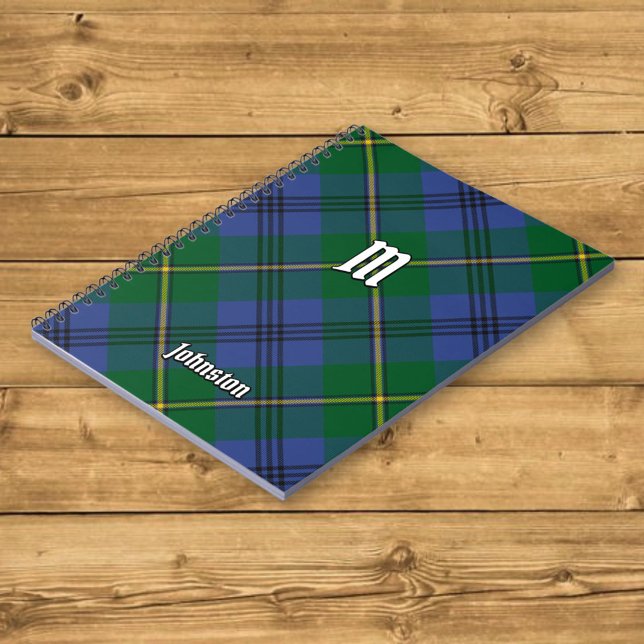 Clan Johnston Tartan Notebook (Creator Uploaded)