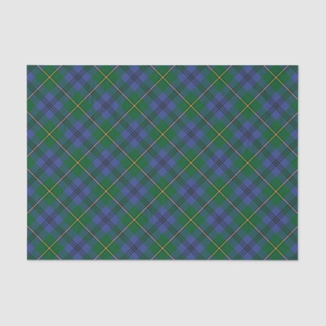 Clan Johnston Tartan Tissue Paper (Front)