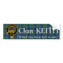 Clan Keith Bumper Sticker