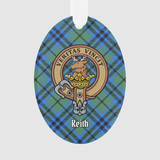 Clan Keith Crest Ornament (Front)