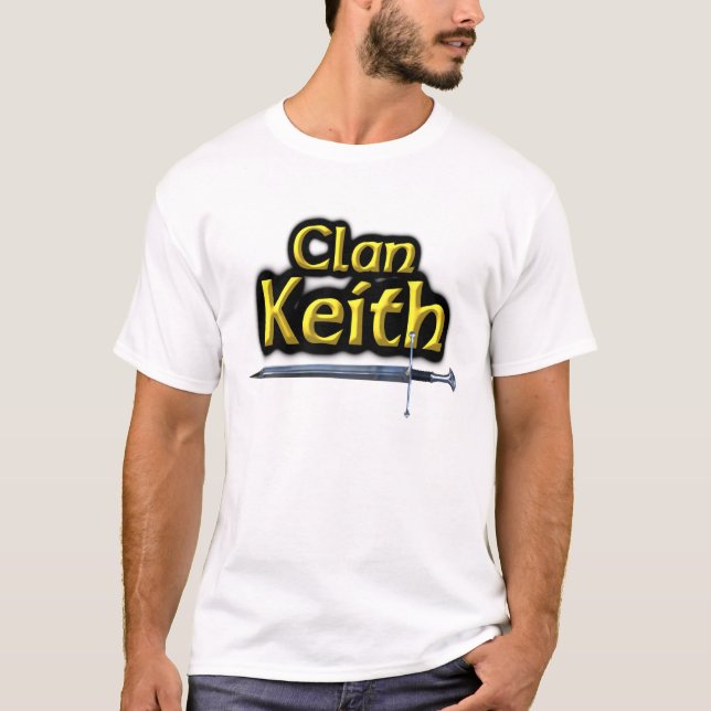 Clan Keith Inspired Scottish T-Shirt (Front)