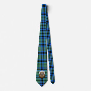 Clan Keith Tartan And Sporran Tie