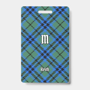 Clan Keith Tartan Badge