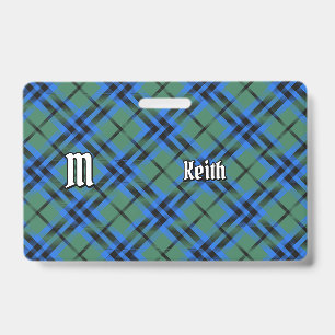 Clan Keith Tartan Badge