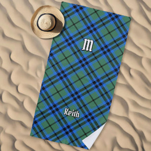 Clan Keith Tartan Beach Towel