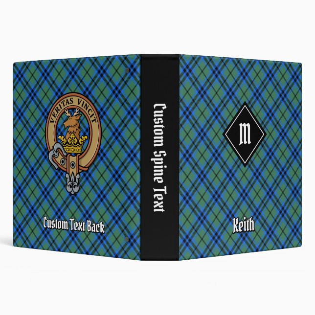 Clan Keith Tartan Binder (Background)