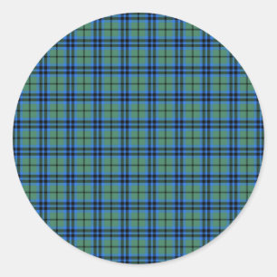 Clan Keith Tartan Classic Round Sticker