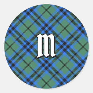 Clan Keith Tartan Classic Round Sticker