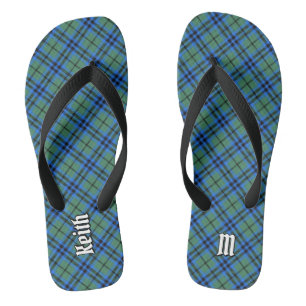 Clan Keith Tartan Flip Flops