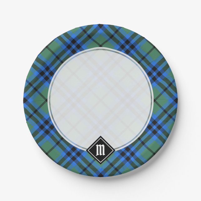Clan Keith Tartan Paper Plates (Front)