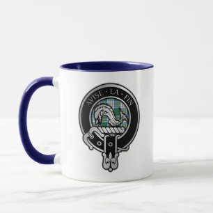 Clan Kennedy Crest & Dress Tartan Mug