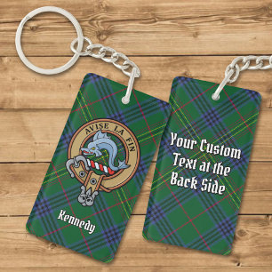 Clan Kennedy Crest sur Tartan
