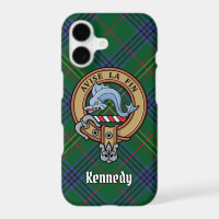 Clan Kennedy Crest sur Tartan