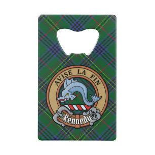 Clan Kennedy Crest sur Tartan