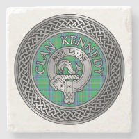 Clan Kennedy Crest & Tartan Knot