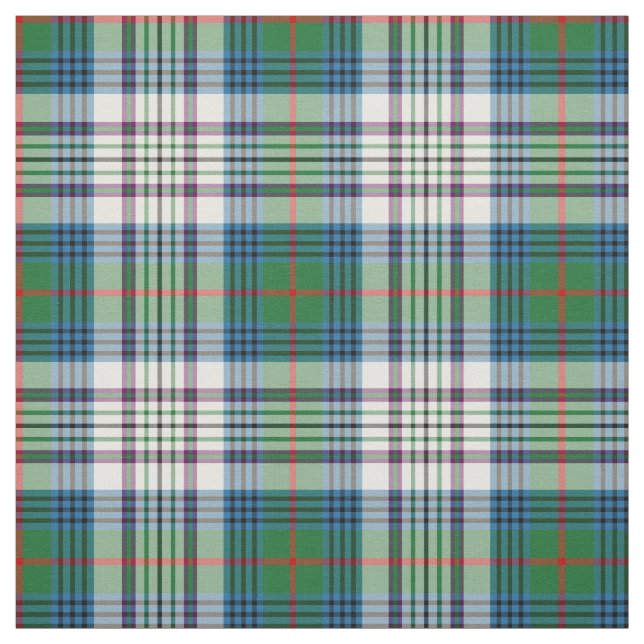 Clan Kennedy Dress Tartan Fabric (Swatch)