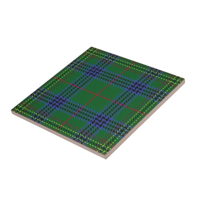 Clan Kennedy Scottish Expressions Tartan Tile (Side)