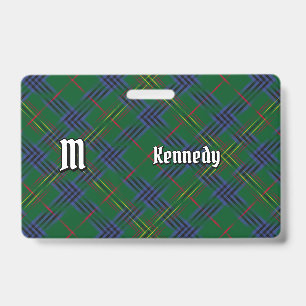 Clan Kennedy Tartan Badge