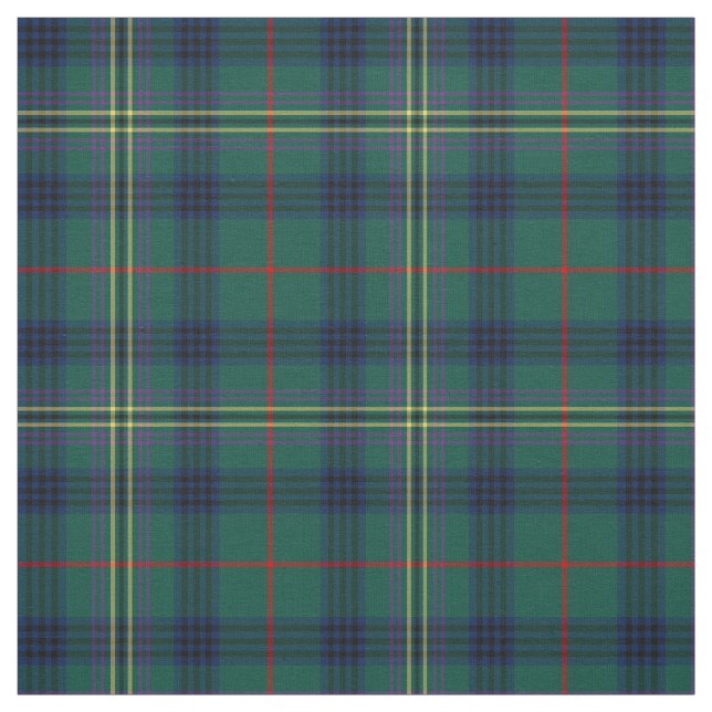 Clan Kennedy Tartan Fabric (Swatch)