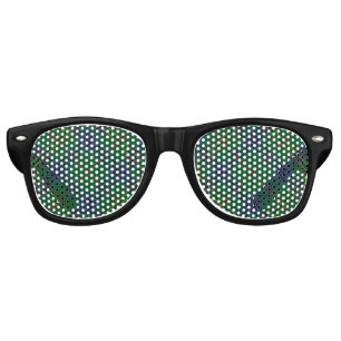 Clan Kennedy Tartan Retro Sunglasses