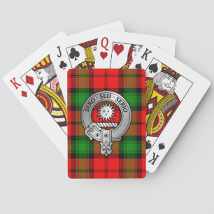 Clan Kerr Crest & Tartan Playing Cards