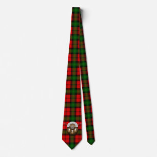 Clan Kerr Tartan And Sporran Tie