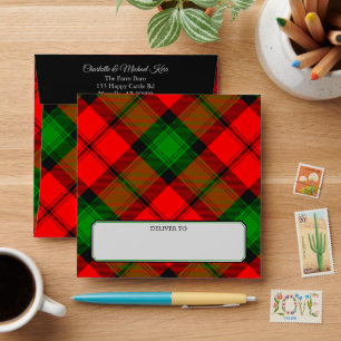 Clan Kerr Tartan Envelope
