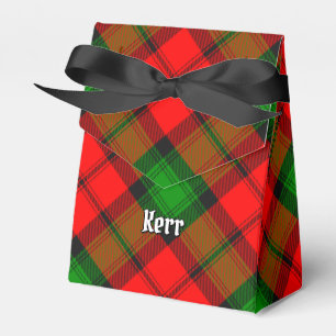 Clan Kerr Tartan Favor Box