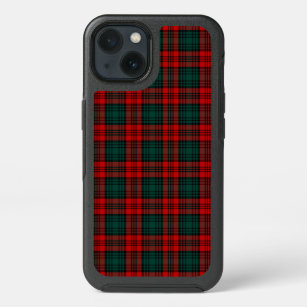 Clan Kerr Tartan Red and Forest Green Plaid