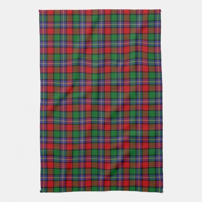 Clan Kilgore Tartan Kitchen Towel (Vertical)