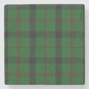 Clan Kincaid Tartan Plaid Stone Coaster