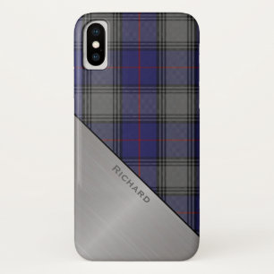 Clan Kinnaird Tartan Plaid iPhone X case