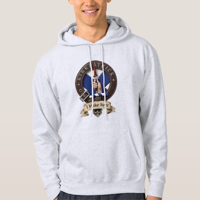 Clan Kirkpatrick Pullover Hoodie (Front)